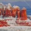 Snow Sedona Diamond Painting