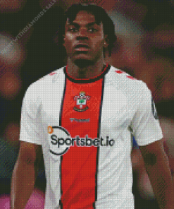 Southampton FC Romeo Lavia Diamond Painting