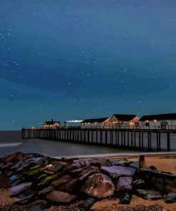 Southwold At Night Diamond Painting