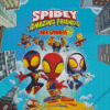 Spidey And His Amazing Friends Diamond Painting