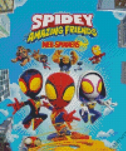 Spidey And His Amazing Friends Diamond Painting