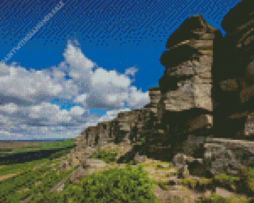 Stanage Edge Diamond Painting