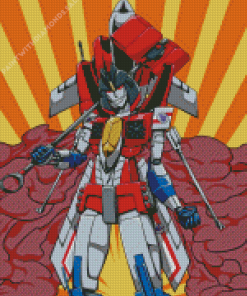 Starscream Art Diamond Painting