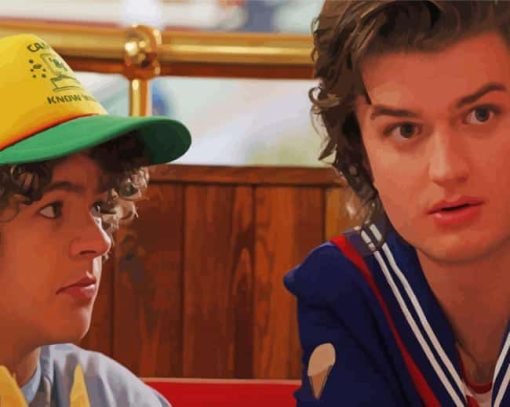 Steve Harrington Dustin Henderson Diamond Painting