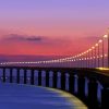 Sunset Ile De Re Bridge Diamond Painting