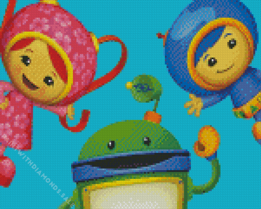 Team Umizoomi Diamond Painting