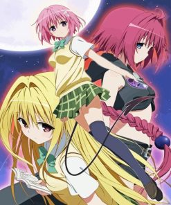 To Love Ru Diamond Painting