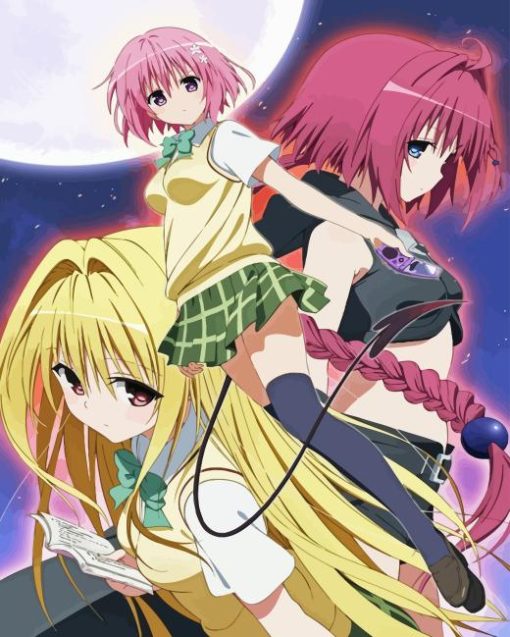 To Love Ru Diamond Painting