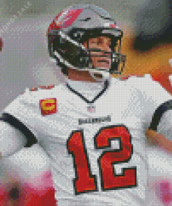 Tom Brady Diamond Painting