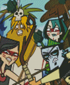 Total Drama Diamond Painting