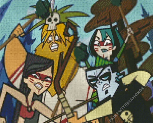 Total Drama Diamond Painting