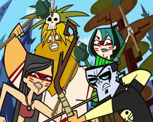 Total Drama Diamond Painting