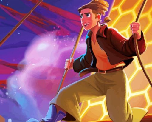 Treasure Planet Jim Hawkins Diamond Painting