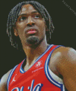 Tyrese Maxey Diamond Painting