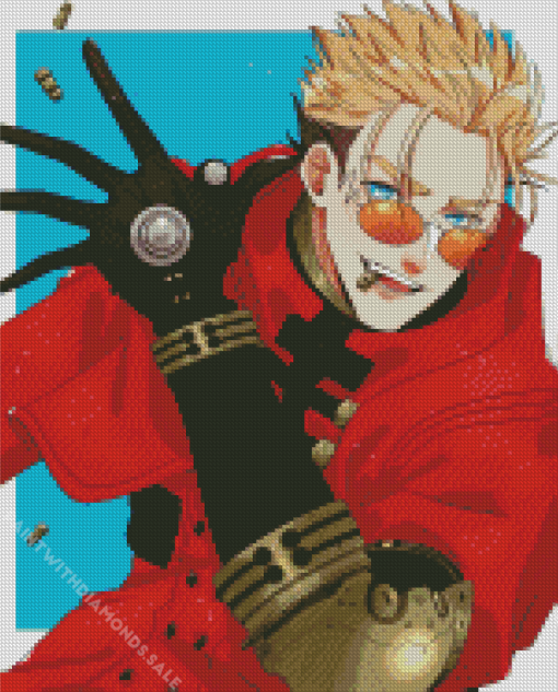 Vash The Stampede Anime Trigun Diamond Painting