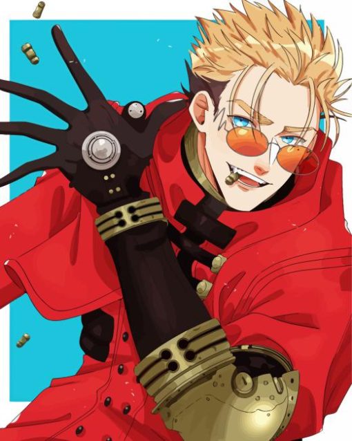 Vash The Stampede Anime Trigun Diamond Painting