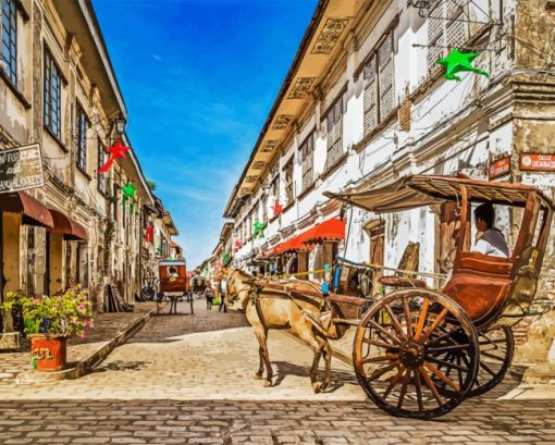 Vigan Calle Crisologo Diamond Painting