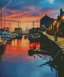 Whitby Port Diamond Painting