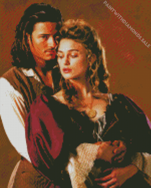 Will Turner And Elizabeth Swann Diamond Painting