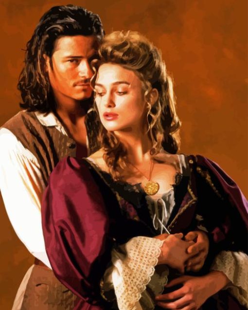 Will Turner And Elizabeth Swann Diamond Painting