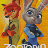 Zootropolis Diamond Painting