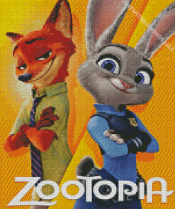 Zootropolis Diamond Painting