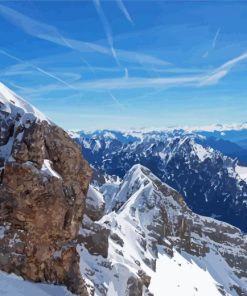 Zugspitze Peak Diamond Painting