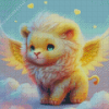 Angel Lion Diamond Painting