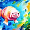 Colorful Blobfish Diamond Painting