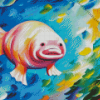 Colorful Blobfish Diamond Painting