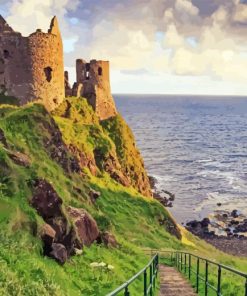 Dunluce Castle Diamond Painting