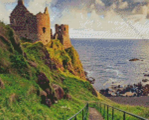 Dunluce Castle Diamond Painting