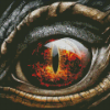 Fire Dragon Eye Diamond Painting