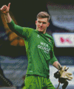 Goalkeeper Will Mannion Diamond Painting