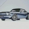 Grey 1967 Ford Mustang Diamond Painting