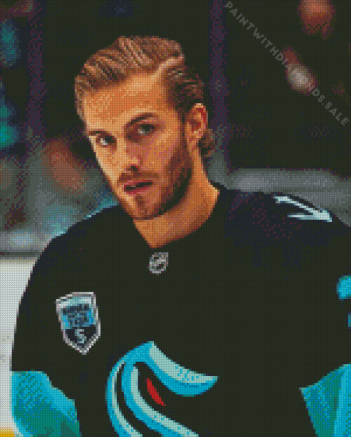 Hockey Player Alexander Wennberg Diamond Painting