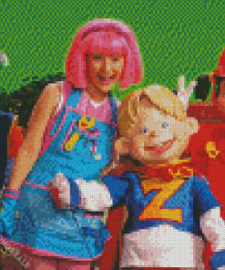 Lazytown Diamond Painting