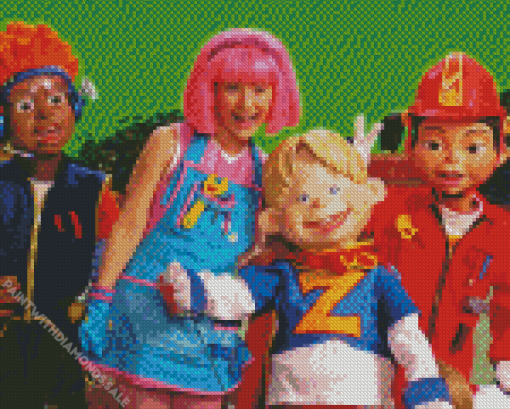 Lazytown Diamond Painting