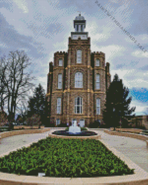 Logan Temple Diamond Painting