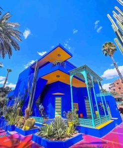 Majorelle Garden Diamond Painting