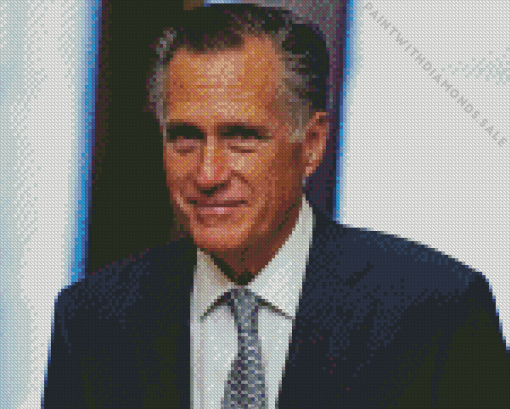 Mitt Romney Diamond Painting