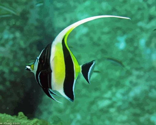 Moorish Idol Diamond Painting