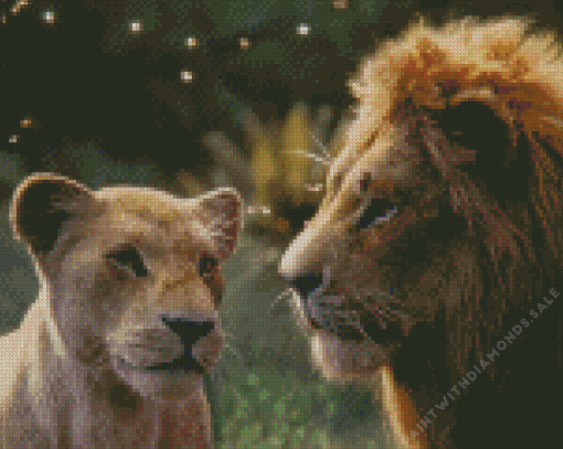 Nala And Simba Diamond Painting