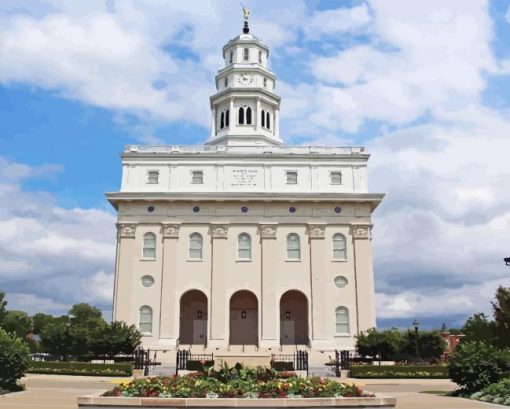 Nauvoo Temple Diamond Painting