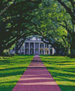 Oak Alley Plantation Diamond Painting