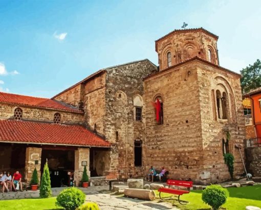 Ohrid Saint Sophia Diamond Painting