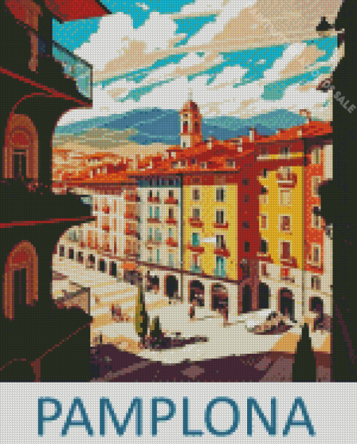 Pamplona Poster Diamond Painting