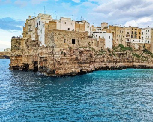 Polignano A Mare Diamond Painting