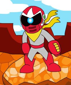 Proto Man Diamond Painting