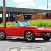 Red 67 Stingray Car Diamond Painting